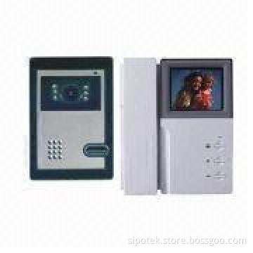 High-brightness Wired Sipo Door Phone with 4-inch CRT B/W